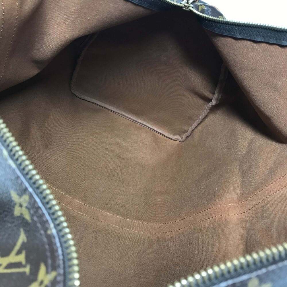 LOUIS VUITTON Brown Monogram Canvas Keepall 60 Boston Bag - Picture 15 of 16